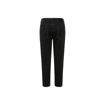 LESS IS MORE Versatile Trendy Washed Mall Same Style Jeans Men's Black