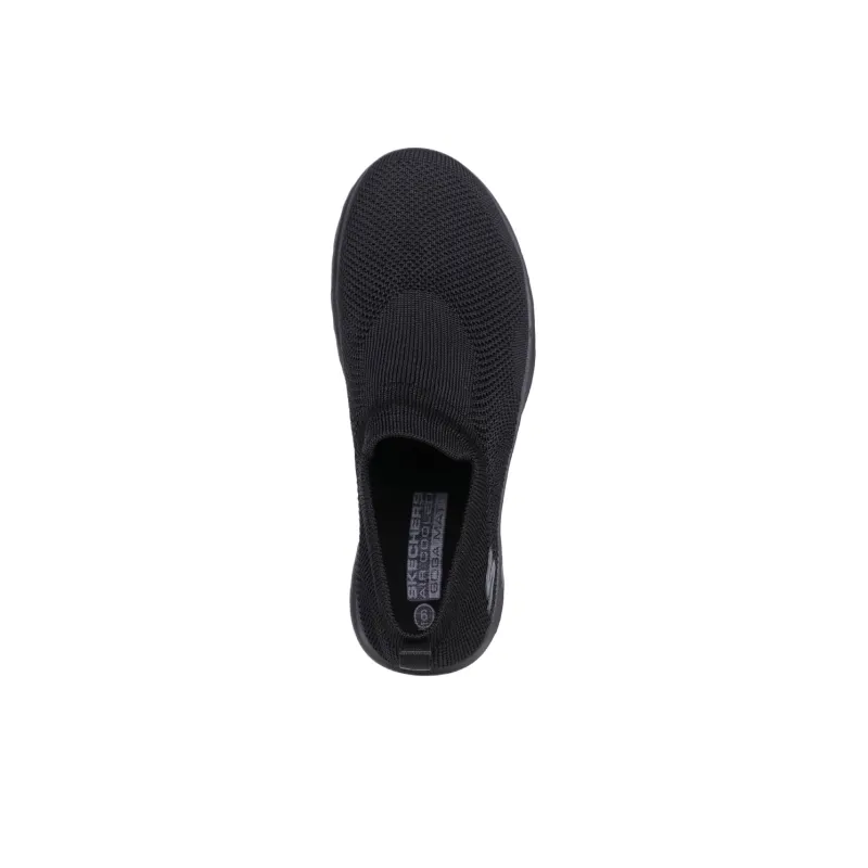 Skechers GO WALK Lite Abrasion Resistant Low Top Casual Shoes Women's Black-4