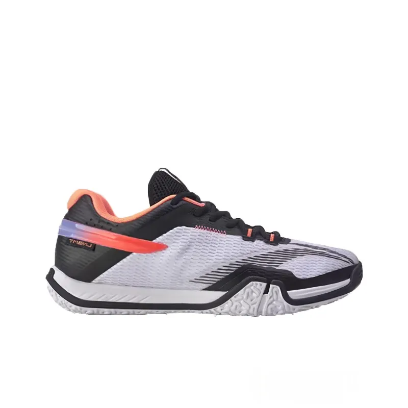 LiNing Stick to the Ground Flight LITE Slip Resistant Low Top Badminton Shoes Unisex Black-1