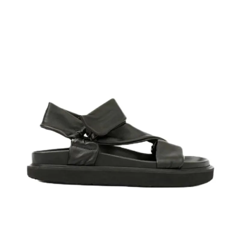 ISABEL MARANT Naori One Strap Sandals Women's Black-1