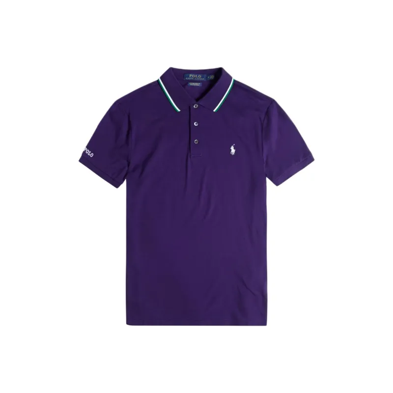 Polo Ralph Lauren SS24 Polo Shirt Men's Purple-0