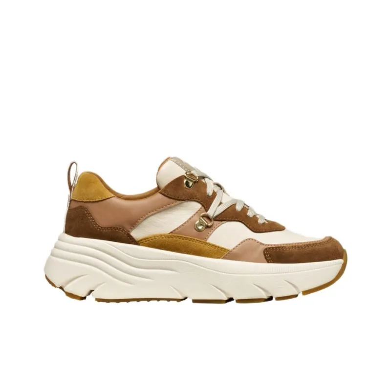 GEOX Diamanta Low Top Casual Shoes Women's Beige-1
