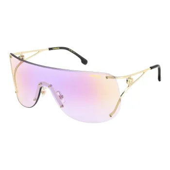 CARRERA Metal Irregular Shape Sunglasses Unisex Gold