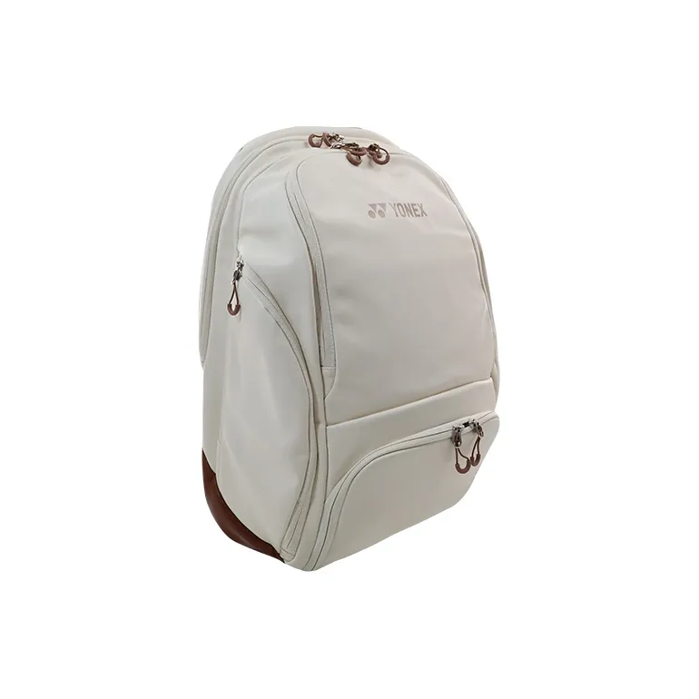 YONEX Badminton Racket Bags Fits 2 Pcs Sports, Casual Backpack Ecru Unisex-2