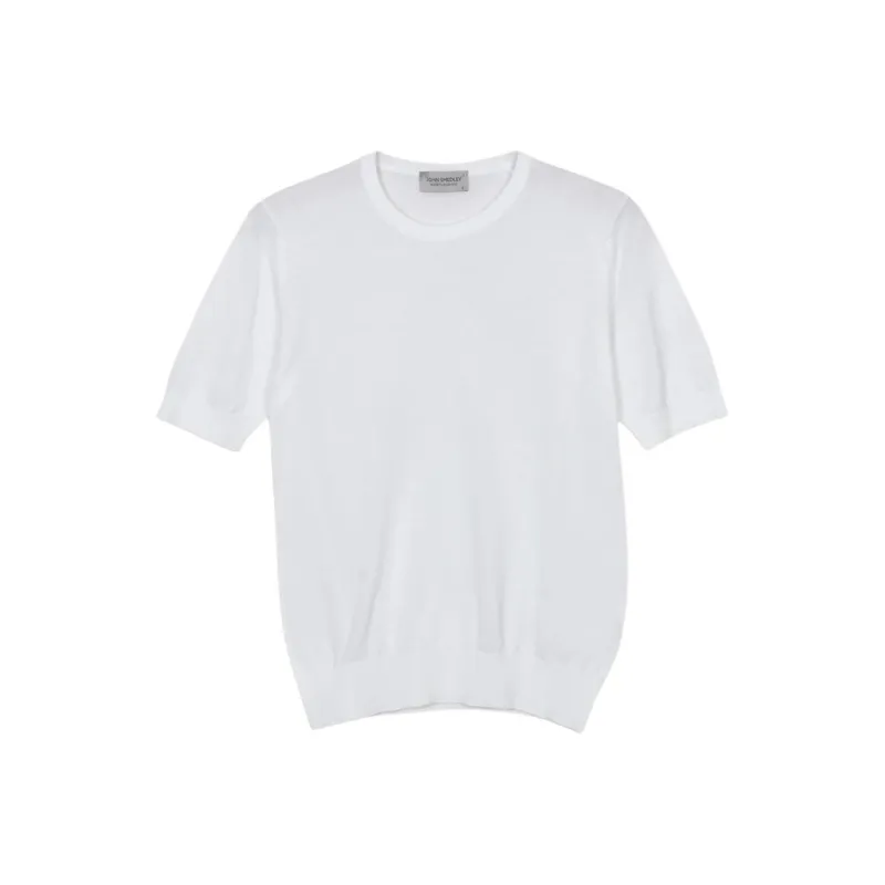 JOHN SMEDLEY T Shirts Women's White-0