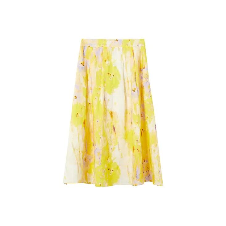 LANCY Casual Long Skirt Women's-2