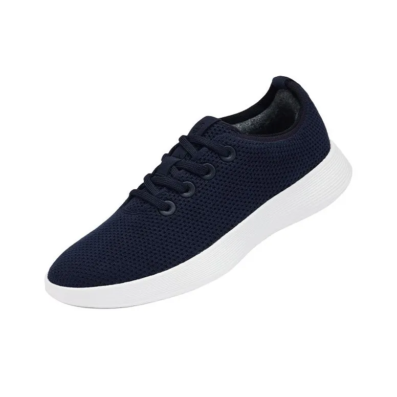 Allbirds Breathable And Lightweight Low Top Casual Running Shoes Men's Navy-1