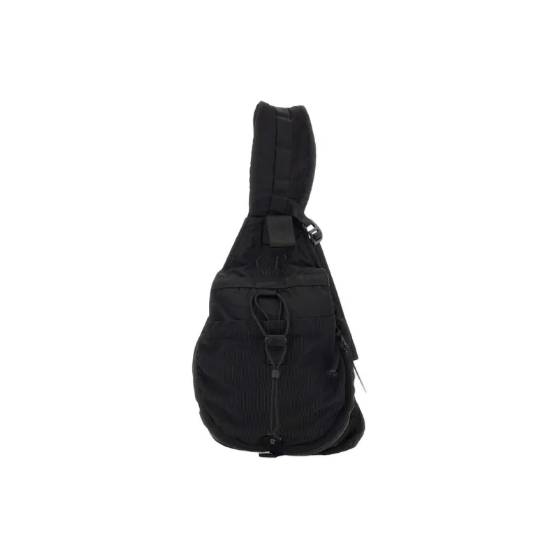 C.P.Company Nylon Crossbody One Shoulder Sling Bag Regular Men's Black-0
