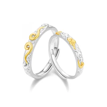 ZSY Silver 925 Rings Unisex Box