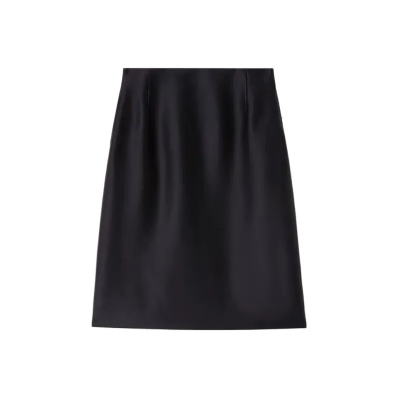 Loro Piana Amalie Skirt Casual Short Skirts Women's Black-0