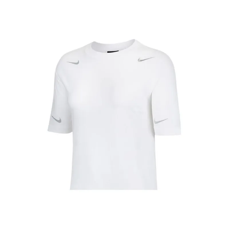 Nike Drop Shoulder Sleeve T Shirt Women's White-1