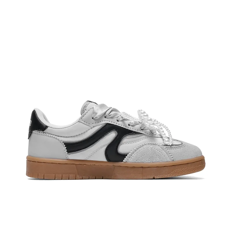 Q AND Slip Resistant Cushioning Abrasion Resistant Low Top Skateboard Shoes Unisex-23