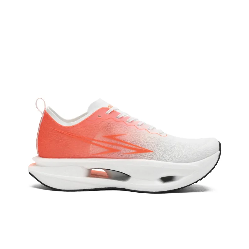 CIELMODE Cushioning Abrasion Resistant Breathable Low Top Running Shoes Unisex Orange Green Mismatched-1