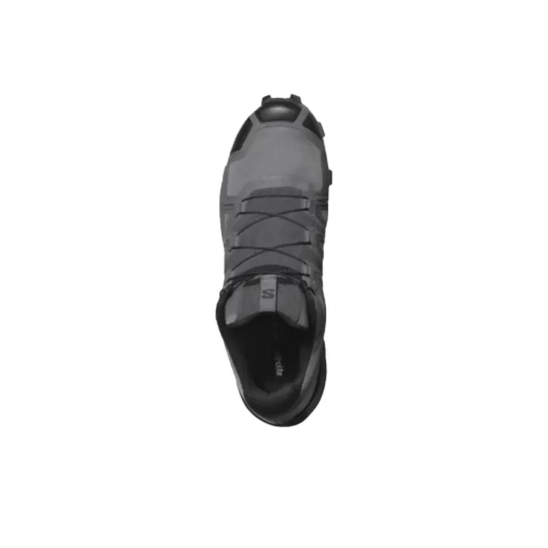 SALOMON Speedcross 3 Anti Slip Wear Resistant Low Top Trail Running Shoes Men's Gray-2