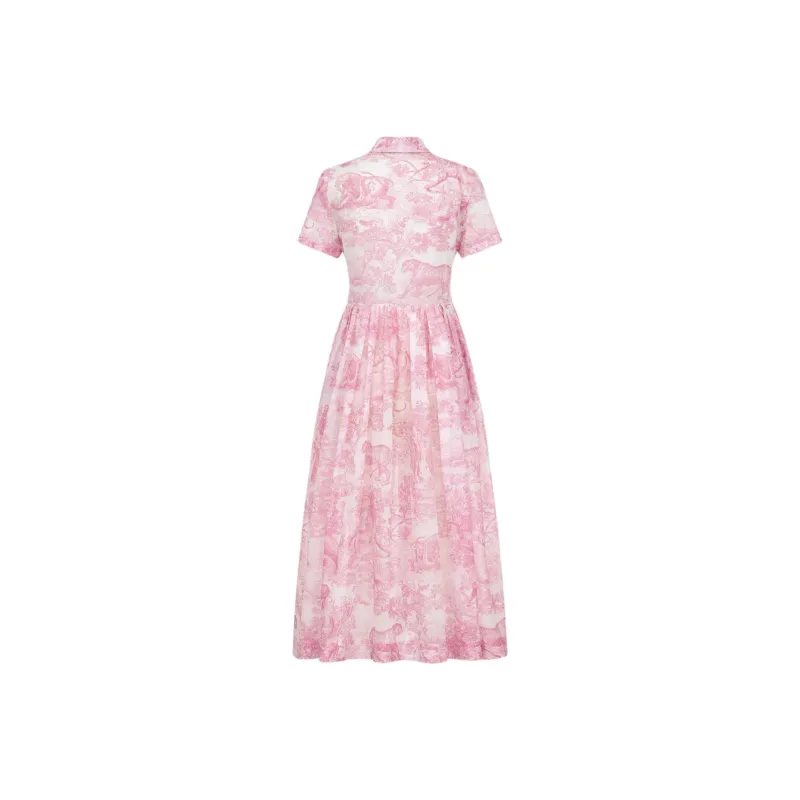 DIOR Short Sleeved Dress Women's-1