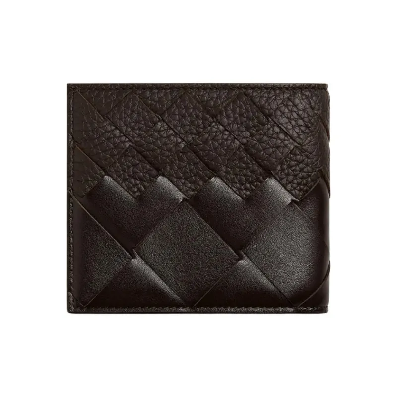 Bottega Veneta Leather Wallet Men's Brown-1