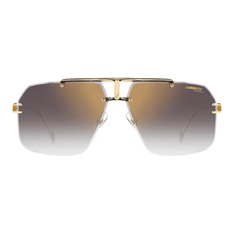CARRERA Metal Aviator Sunglasses Men's Gold-1