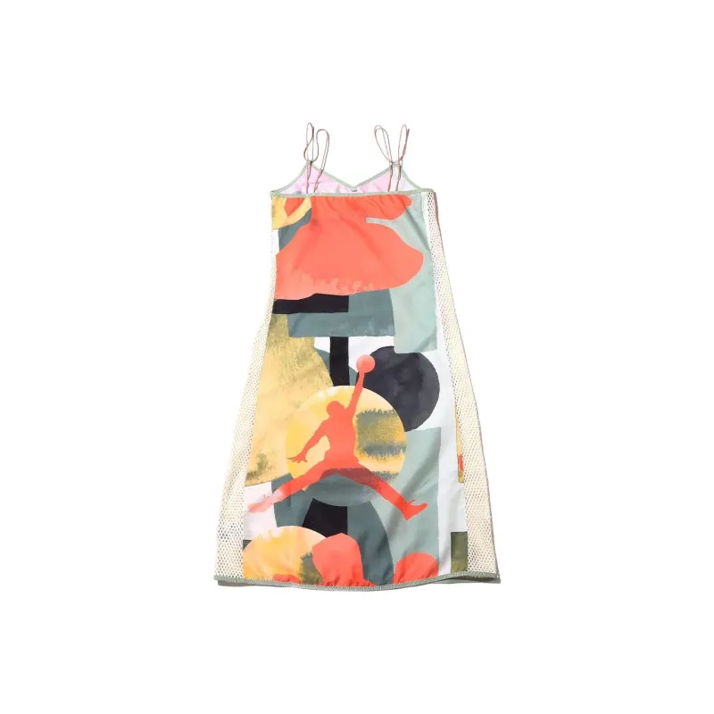 Jordan Women'ss Bephies Beauty Supply Slip Dress College Grey/Lt Wild Mango-1