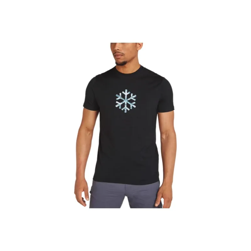 Icebreaker T Shirts Men Pure Black-0