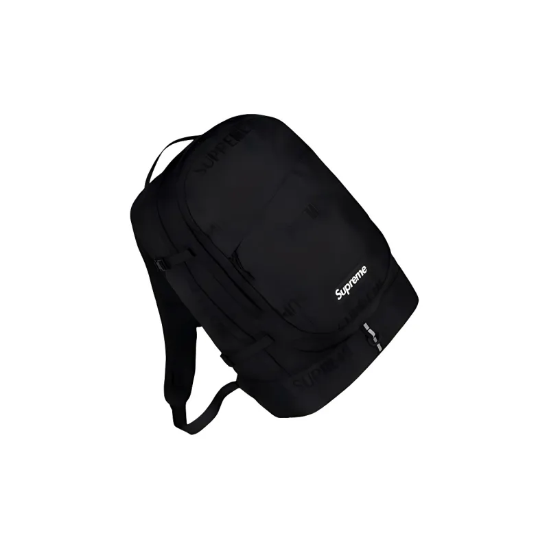 Supreme SS19 Nylon Mountaineering Bag Backpack Regular Unisex Black-3