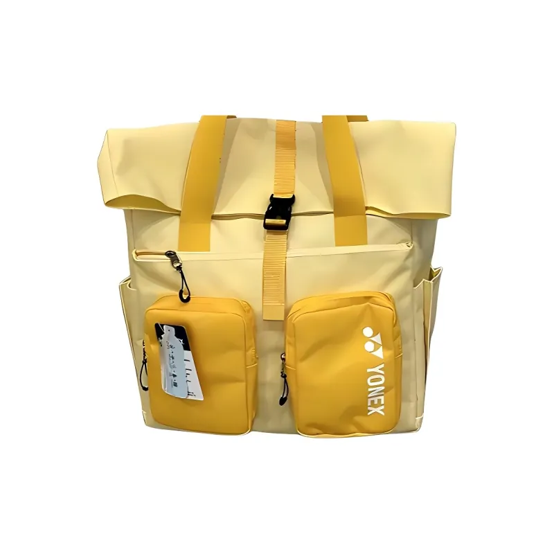 YONEX Fabric Shoulder Bag Regular Unisex Yellow-3
