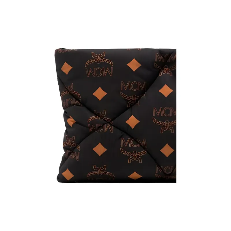 MCM Nylon Clutch Large Size Unisex Black-2