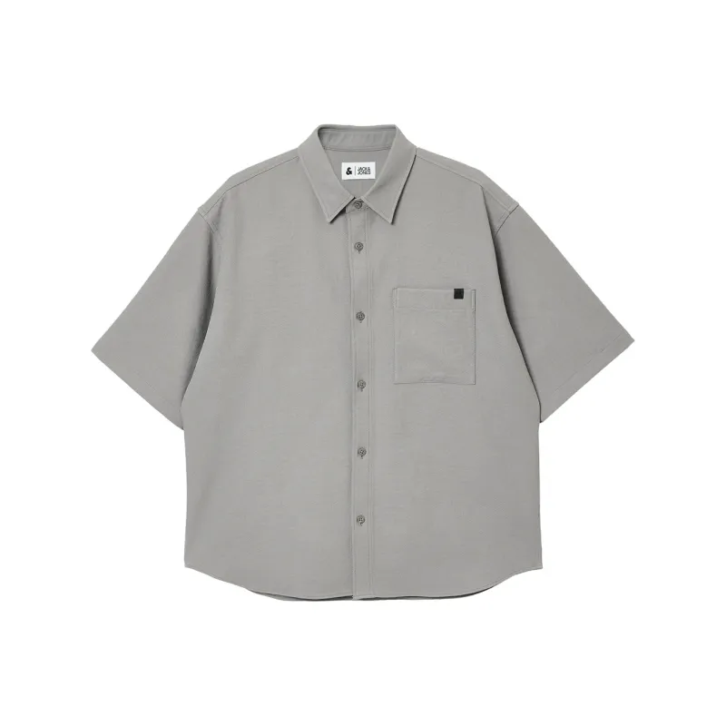 JACK&JONES Shirts Men C63 Morning Mist Gray-0