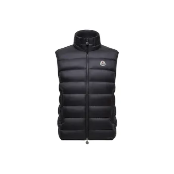 Moncler Vests Men Black