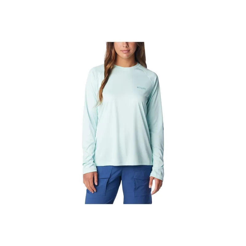 Columbia PFG Tidal Tee 2 Raglan Sleeve T Shirt Women's-0