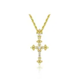14K Gold-Plated[Includes Adjustable Twist Chain, Up to 61cm Long]