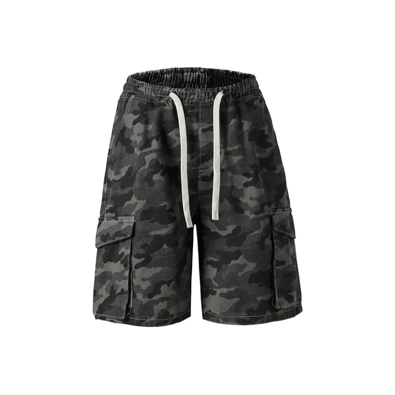 GOODHENLCE Denim Shorts Unisex-0