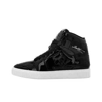 PHILIPP PLEIN High Top Skateboard Shoes Unisex Black