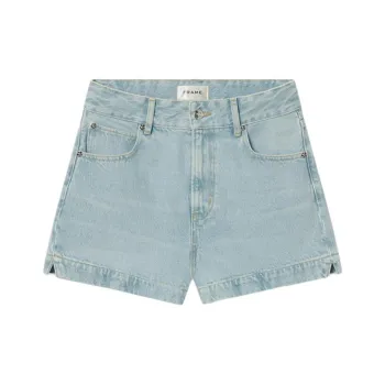 FRAME Denim Shorts Women's Blue NEVR 4007210