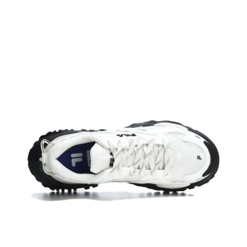 FILA FUSION BIANCO Anti Slip Wear Resistant Low Top Casual Shoes Women's White-1