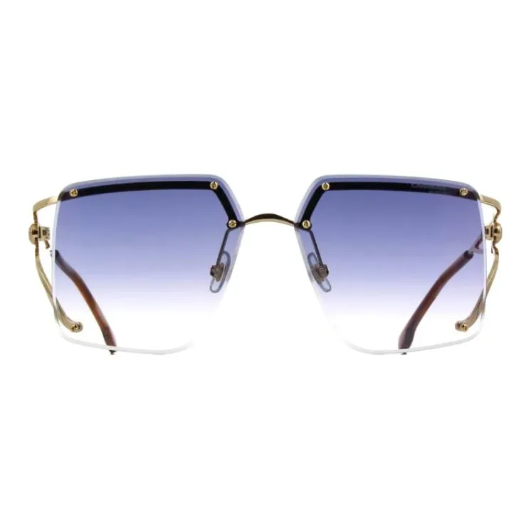 CARRERA Metal Irregular Shape Sunglasses Unisex Gold-1