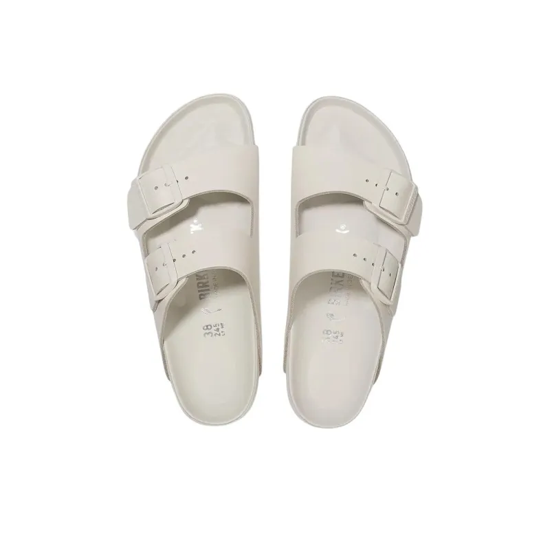 Birkenstock Arizona Abrasion Resistant Slide Slippers Women's White Narrow-3