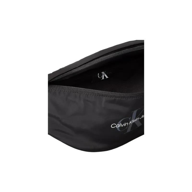 CALVIN KLEIN Recycled Polyester Fanny Pack Men's Black-2