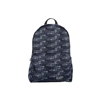 EMPORIO ARMANI EA7 Polyester Backpack Men's Blue