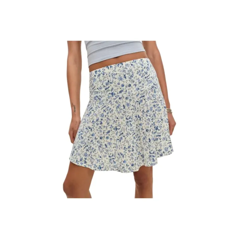 REFORMATION Laurie Knit Skirt Casual Short Skirts Women's-0