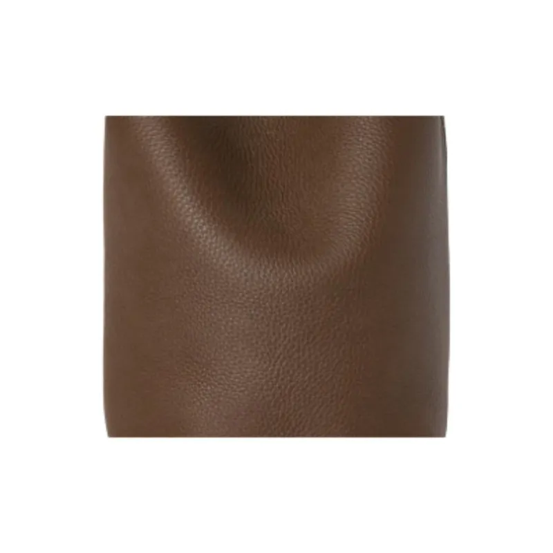 THE ROW Calfskin Tote Bag, Shopping Bag, One Shoulder Handbag Medium Size Women's Dark Olive-3