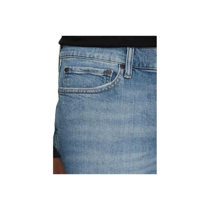 CALVIN KLEIN Denim Shorts Men's Blue-4