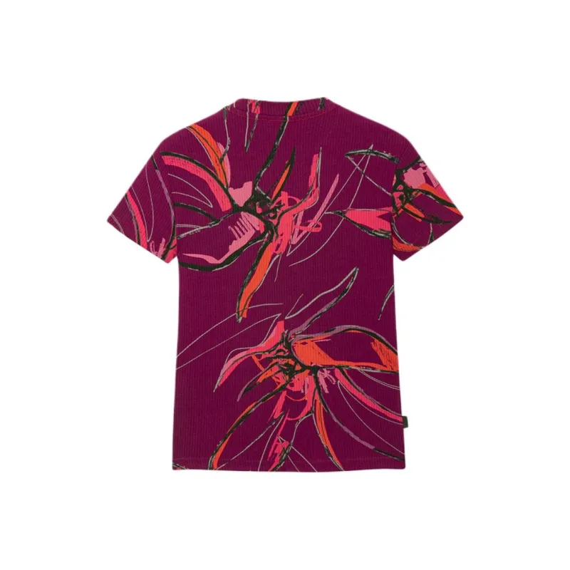 Desigual T Shirts Women's Fuchsia-1