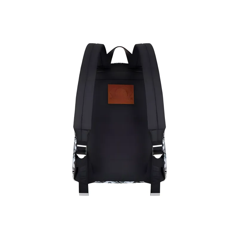 EVISU Fabric Backpack Regular Unisex White-2