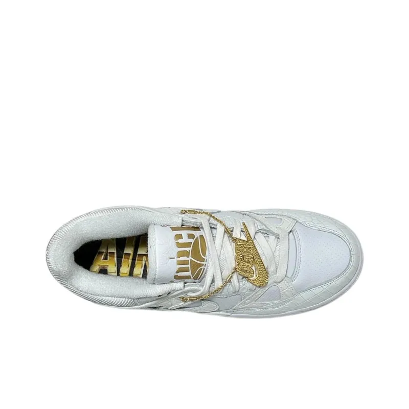 NIGO x Nike Air Force 3 Anti Slip Wear Resistant Low Top Skateboard Shoes Unisex White-2