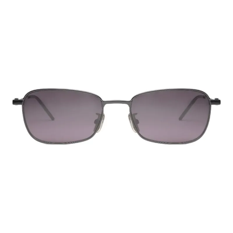 Givenchy Metal Irregular Shape Sunglasses Unisex Black-1