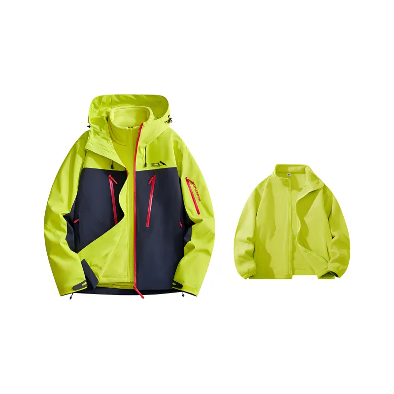 CAN·TORP Abrasion Resistant Lightweight Breathable Waterproof And Windproof Rainproof Windbreaker Jacket Unisex-15