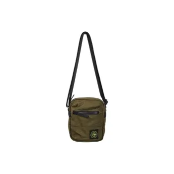 STONE ISLAND Polyamide Crossbody Bag, Shoulder Bag Men's Green