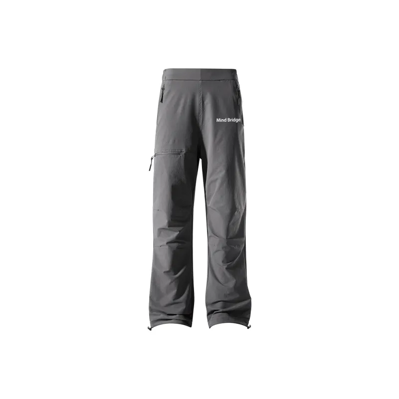 MindBridge Versatile Sweatpants Minimalist Style Comfortable Loose Fit Sports Casual Pants Unisex-4