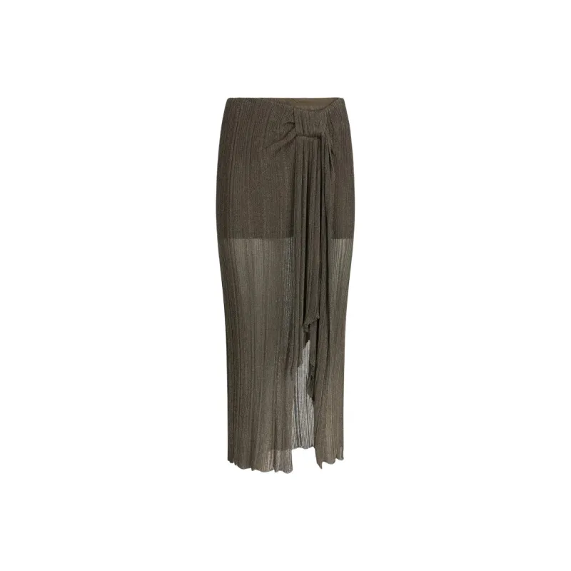 LIU·JO Knit Long Skirts Women's Dark Green-0