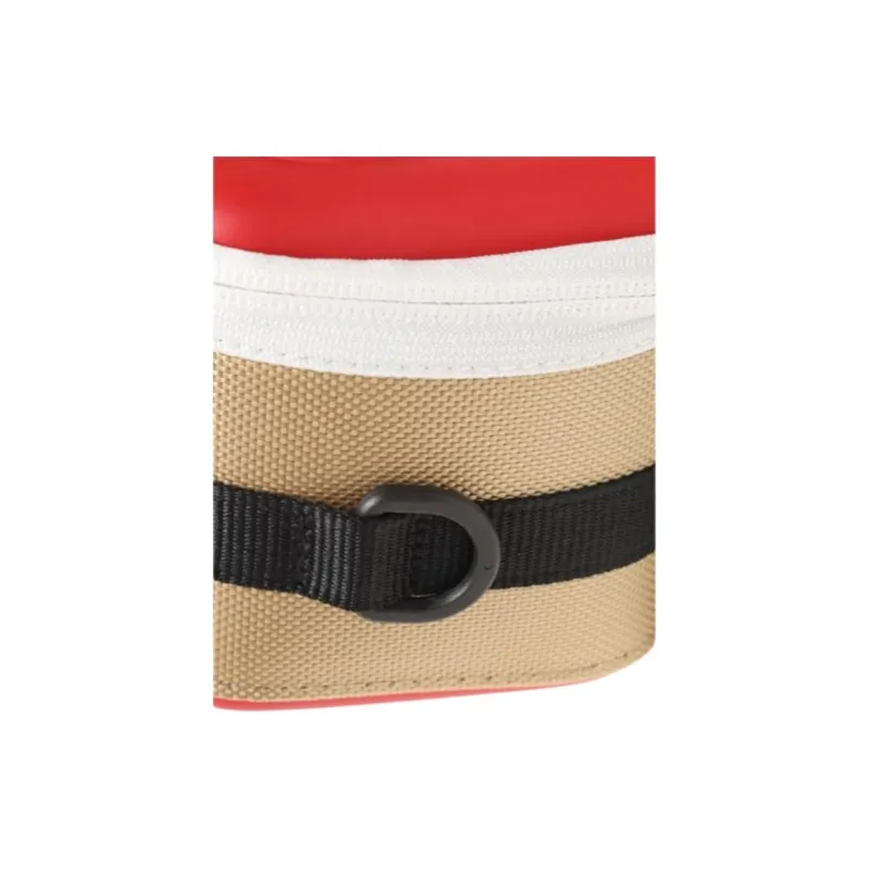 CHUMS Polyester Storage Box Storage Bag Small Size Unisex Beige & Red-6